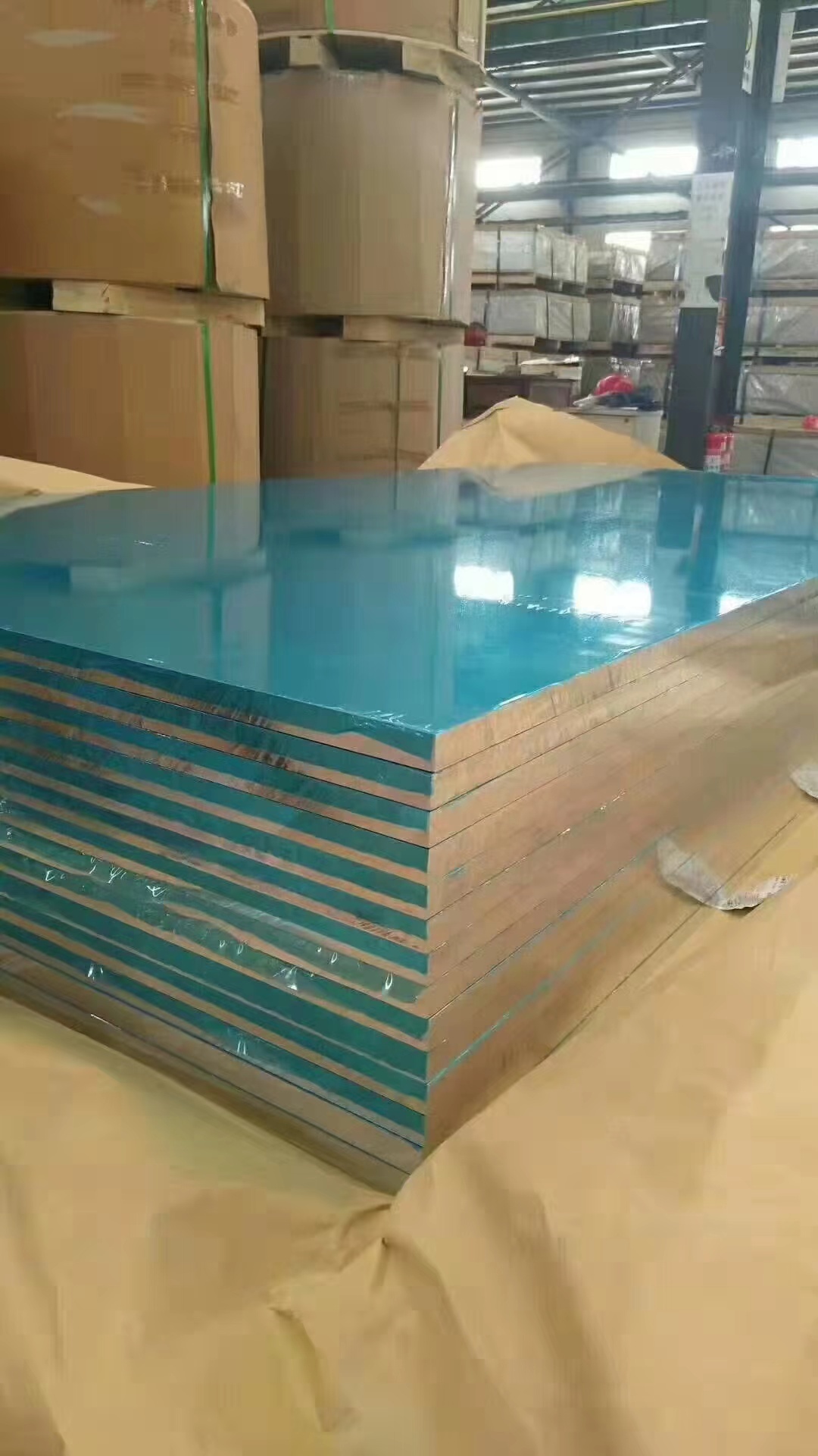 Laatste bedrijfscasus over Aluminiumplaat geleverd voor commercieel bouwproject in Saoedi-Arabië