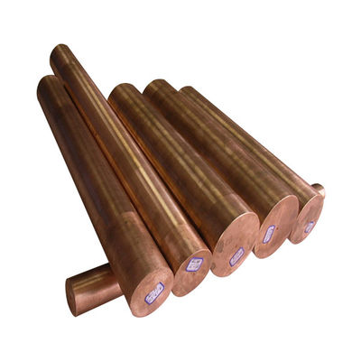 CuZn5 CZ125 H95 Corrosion Resistance Solid Copper Round Bar Square Brass Bar