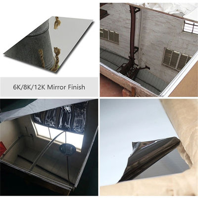 ASTM A240 430 201 304 sheets Stainless Steel Plate 2B BA Mirror Polished Stainless Steel Sheet