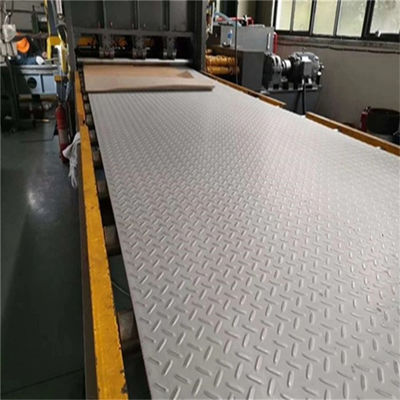 2.5mm 3mm 201 316 Diamond Stainless Steel Sheets Embossed Checkered Plate Ss 304