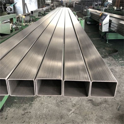 201 316 Square Stainless Steel Pipe Tube 0.01 - 250mm Thick 309s Ss 304 Square