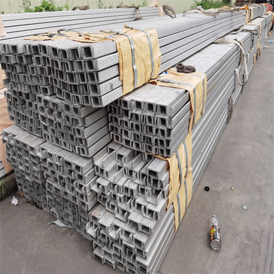JIS U Section Stainless Steel Channel Bar 202 321 Stainless Steel Channel