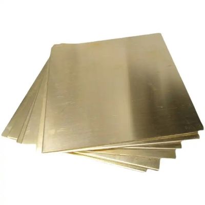 99.99% Pure Copper Cathode Sheet Brass Sheet C10100 C10200 C11000 C10300 T2 Flat  Plate
