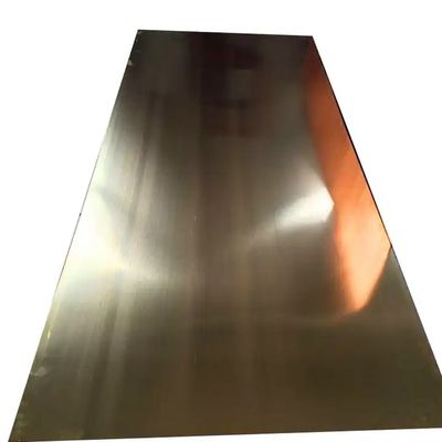 99.99% Pure Copper Cathode Sheet Brass Sheet C10100 C10200 C11000 C10300 T2 Flat  Plate