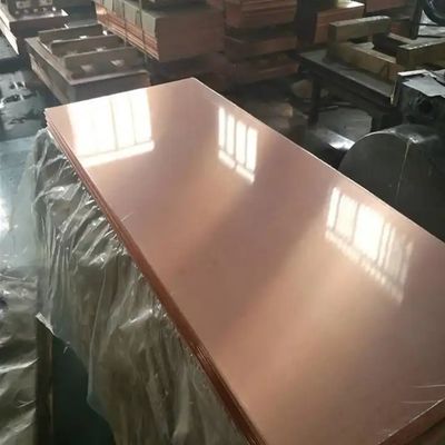 1mm 5mm 10mm Thick Pure Copper Plate C10100 C10200 C10300 4x8 Copper Sheet