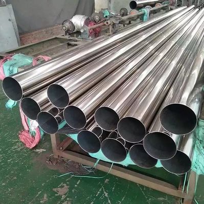 316 316L SS Erw Round Welding Thin Stainless Steel Tube ASTM Mirror Polished