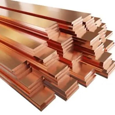 C1200 C1220 C1100 50X5mm Copper Rod Bar Brass Copper Flat Bar Hex Shape 6m
