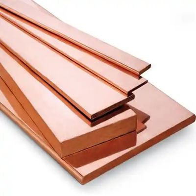 C1100 C1200 C1220 99.9% Pure Beryllium Copper Flat Square Solid Copper Bus Bar