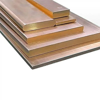 C1100 C1200 C1220 99.9% Pure Beryllium Copper Flat Square Solid Copper Bus Bar