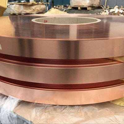 99.99% Pure Copper Strip Coil Smooth T1 T2 0.1mm C2100 C2200 C2400