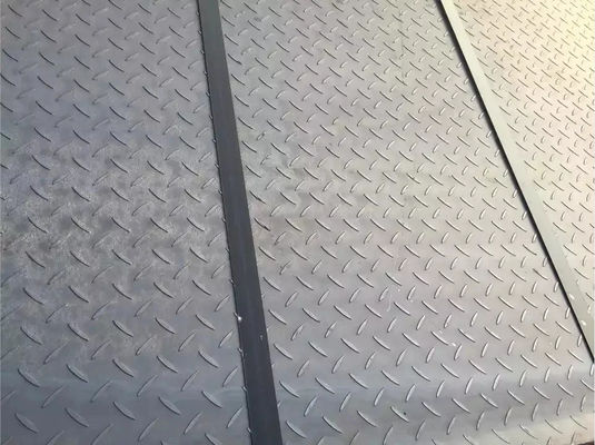 16 Gauge 18 Gauge SS Steel Sheet A240 Embossed Checkered Stainless Plates