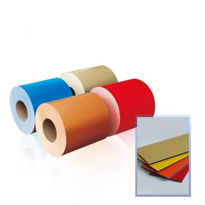 Ral2017 Ral7024 Galvanized Prepainted Steel Coil Color Coated PPGI  0.45X1250mm
