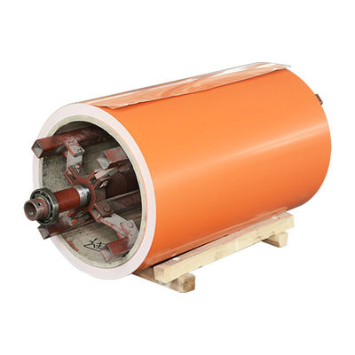 Ral2017 Ral7024 Galvanized Prepainted Steel Coil Color Coated PPGI  0.45X1250mm