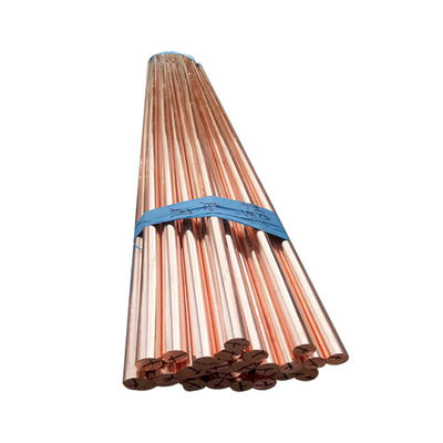 CuZn5 CZ125 H95 Corrosion Resistance Solid Copper Round Bar Square Brass Bar