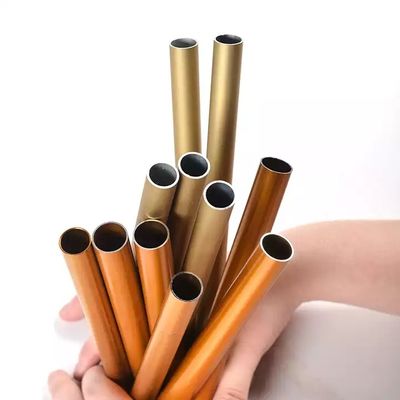 6061 Anodized Extruded Aluminum Pipe Tube Oval Metal Aluminum Square Tubing