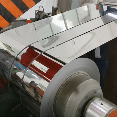 Customized 2B BA Mirror Finish Decorative Steel Strip Stainless Steel Strip 50mm