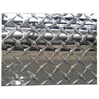 8mm Aluminum Diamond Plate Sheet Metal Embossed Perforated Aluminium Checker Plate Sheet
