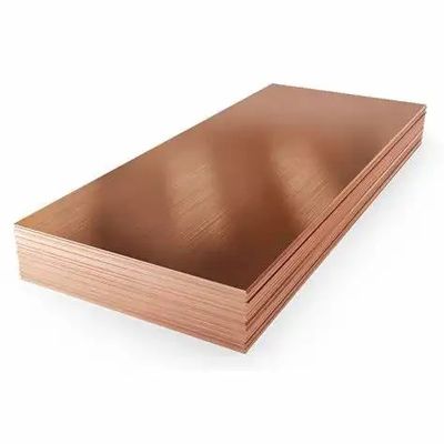99.99% Pure Bronze Cathode Brass Copper Sheet Plate C18150 Cucr1zr C17510 1 Inch Thick Copper Plate