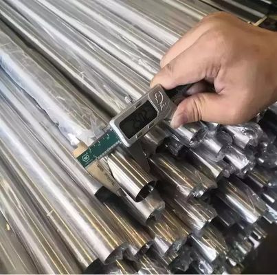 316 316L SS Erw Round Welding Thin Stainless Steel Tube ASTM Mirror Polished