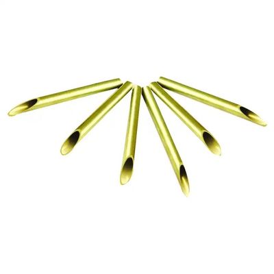 Precision Brass Pipe Tube ASTM C22000 H62 Thin Walled ETP Straight Copper Tube