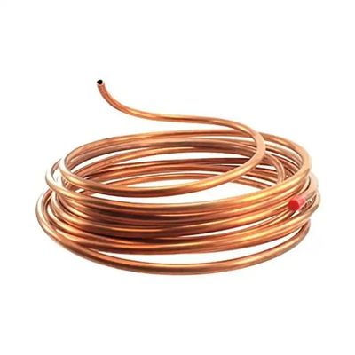 ASTM C12200 Air Compressor Copper Pipe H65 H63 H62 Hollow Copper Tube