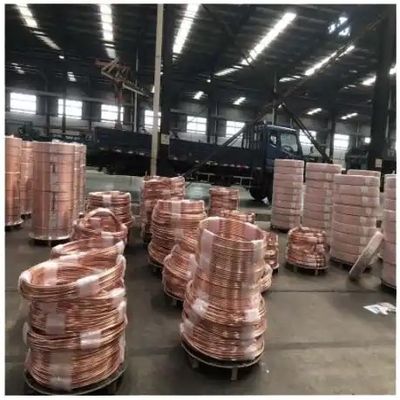 ASTM C12200 Air Compressor Copper Pipe H65 H63 H62 Hollow Copper Tube