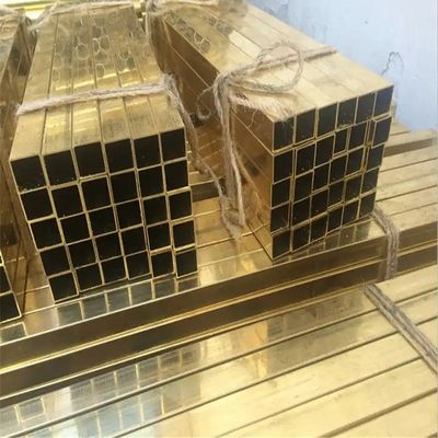 99% Pure Copper Nickel Copper Pipe Tube 20mm 25mm Brass Square Round