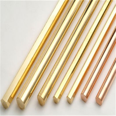 Solid Copper Brass Bar Rod H96 H90 H85 H80 H70 H68 H65 H63 H62 C21000