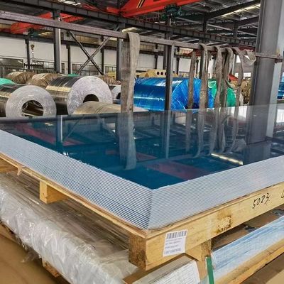 5052 Aluminiumplaat van maritieme kwaliteit 2,0 mm Magnesiumlegering met hoge vermoeidheidssterkte voor scheepsromp en scheepsbouw